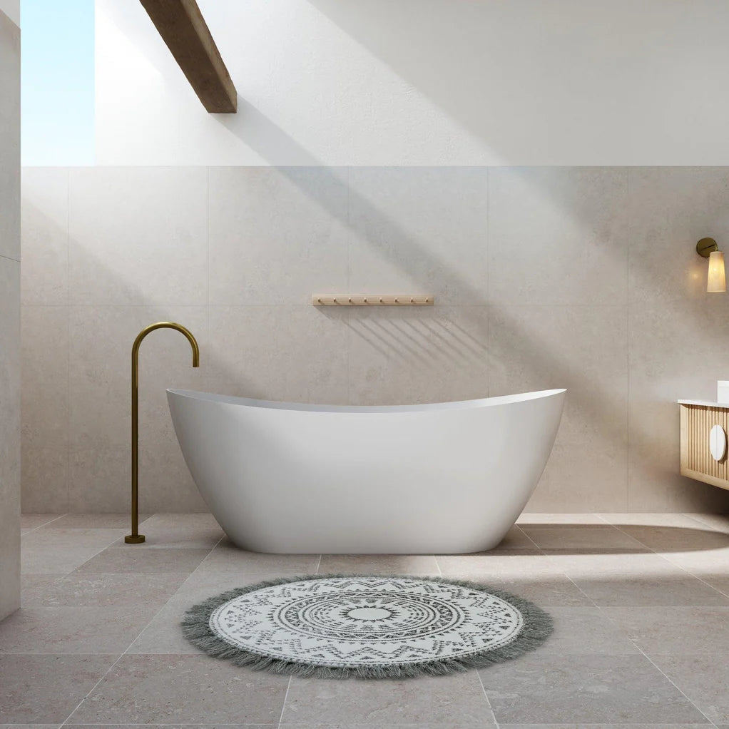 Milano Paris Freestanding Bath - Matte White